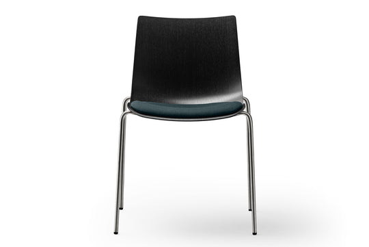 BA002S | PRELUDIA CHAIR 4-LEGS WITH UPHOLSTERED SEAT