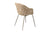 BAT DINING CHAIR - FULLY UPHOLSTERED - CONIC BASE