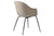 BAT DINING CHAIR - UN- UPHOLSTERED - CONIC BASE