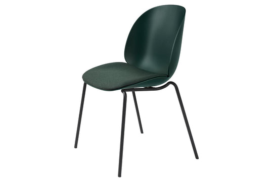 BEETLE DINING CHAIR - SEAT UPHOLSTERED - STACKABLE BASE