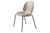 BEETLE DINING CHAIR - UN- UPHOLSTERED - STACKABLE BASE