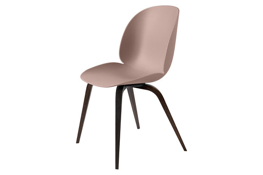 BEETLE DINING CHAIR - UN- UPHOLSTERED - WOOD BASE