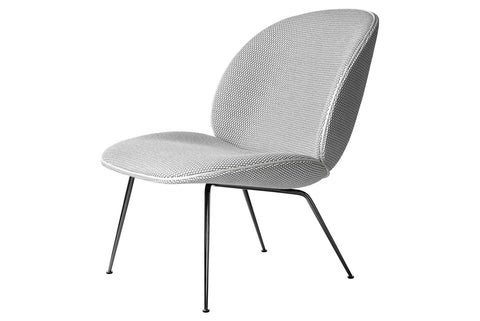 BEETLE LOUNGE CHAIR - FULLY UPHOLSTERED - CONIC BASE