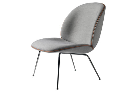 BEETLE LOUNGE CHAIR - FULLY UPHOLSTERED - CONIC BASE