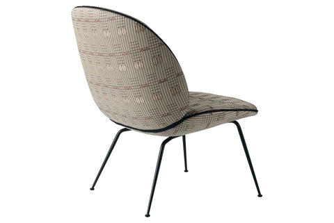 BEETLE LOUNGE CHAIR - FULLY UPHOLSTERED - CONIC BASE