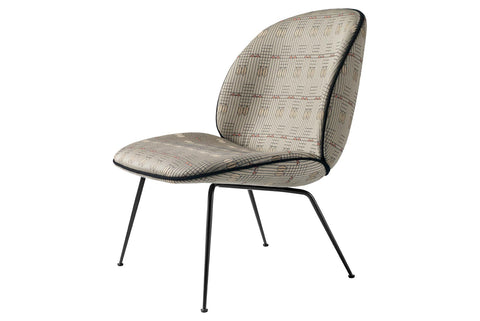 BEETLE LOUNGE CHAIR - FULLY UPHOLSTERED - CONIC BASE