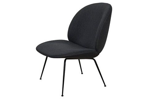 BEETLE LOUNGE CHAIR - FULLY UPHOLSTERED - CONIC BASE