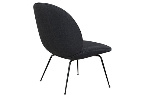 BEETLE LOUNGE CHAIR - FULLY UPHOLSTERED - CONIC BASE