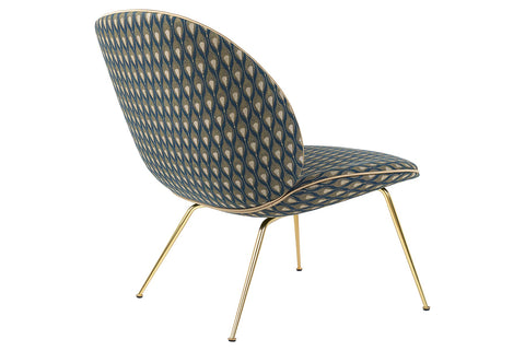 BEETLE LOUNGE CHAIR - FULLY UPHOLSTERED - CONIC BASE