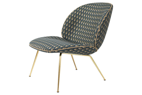BEETLE LOUNGE CHAIR - FULLY UPHOLSTERED - CONIC BASE