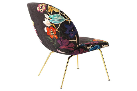 BEETLE LOUNGE CHAIR - FULLY UPHOLSTERED - CONIC BASE
