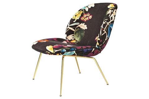 BEETLE LOUNGE CHAIR - FULLY UPHOLSTERED - CONIC BASE