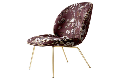 BEETLE LOUNGE CHAIR - FULLY UPHOLSTERED - CONIC BASE
