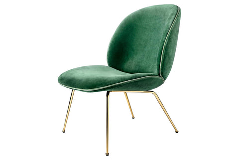 BEETLE LOUNGE CHAIR - FULLY UPHOLSTERED - CONIC BASE