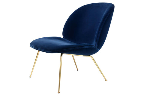 BEETLE LOUNGE CHAIR - FULLY UPHOLSTERED - CONIC BASE