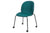BEETLE MEETING CHAIR -FULLY UPHOLSTERED - 4 LEGS WITH CASTORS