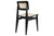 C CHAIR DINING CHAIR - UN-UPHOLSTERED - ALL FRENCH CANE