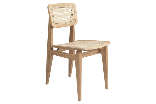 C CHAIR DINING CHAIR - UN-UPHOLSTERED - ALL FRENCH CANE