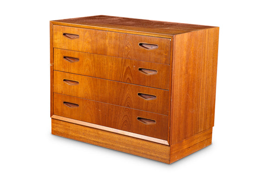 DANISH MODERN TEAK GENTLEMANS CHEST BY ØLHOLM