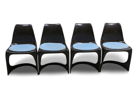 SET OF FOUR STEEN ØSTERGAARD MODEL 291 CHAIRS