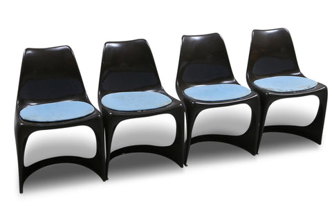 SET OF FOUR STEEN ØSTERGAARD MODEL 291 CHAIRS