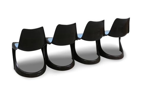 SET OF FOUR STEEN ØSTERGAARD MODEL 291 CHAIRS