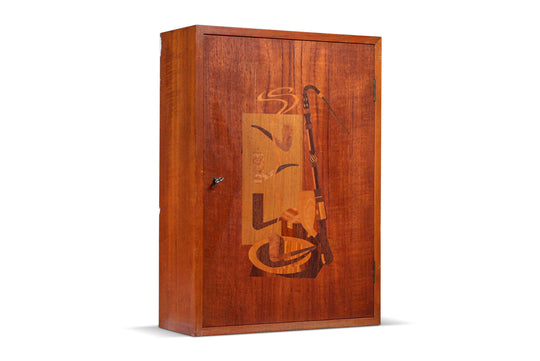 DANISH MODERN "PIPE-DAN" PIPE CABINET IN TEAK