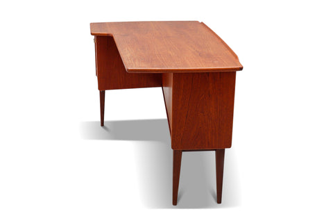 TEAK BOOMERANG DESK BY GORAN STRAND