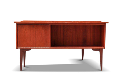 TEAK BOOMERANG DESK BY GORAN STRAND