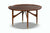 ROUND NUTWOOD COFFEE TABLE BY WILLIAM WATTING