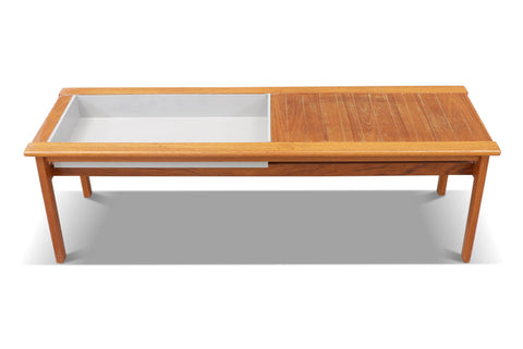 FLORIDA MODEL COFFEE TABLE / PLANTER IN TEAK BY INGVAR ANDERSSON