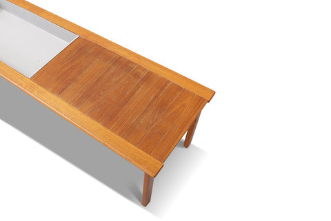 FLORIDA MODEL COFFEE TABLE / PLANTER IN TEAK BY INGVAR ANDERSSON