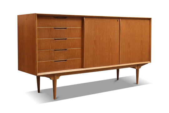 TEAK + OAK "SILVIA" CREDENZA BY SVANTE SKOGH
