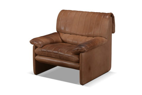 MODEL DS-86 LEATHER LOUNGE CHAIR BY DESEDE