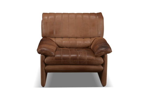 MODEL DS-86 LEATHER LOUNGE CHAIR BY DESEDE