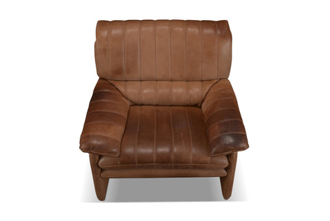 MODEL DS-86 LEATHER LOUNGE CHAIR BY DESEDE