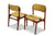 SET OF FOUR ERIK BUCH MODEL 49 DINING CHAIRS IN TEAK