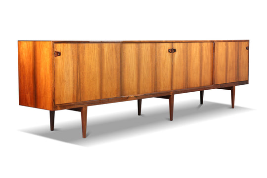 MASSIVE BRAZILIAN ROSEWOOD CREDENZA BY HENRY ROSENGREN HANSEN