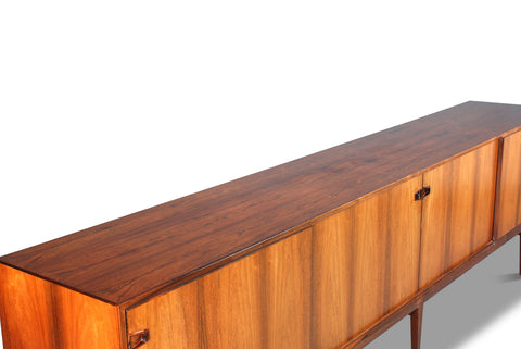 MASSIVE BRAZILIAN ROSEWOOD CREDENZA BY HENRY ROSENGREN HANSEN