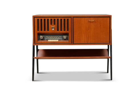 PHILIPS TYPE FS 665 A RECORD CONSOLE IN TEAK