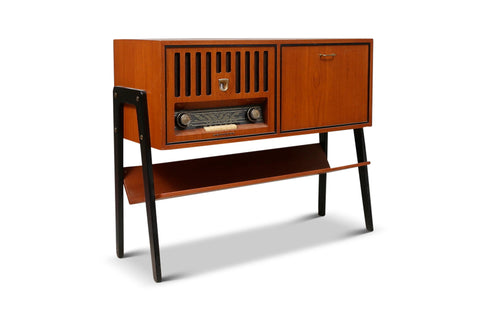 PHILIPS TYPE FS 665 A RECORD CONSOLE IN TEAK