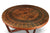 CIRCULAR COPPER + BEECH MOTIF COFFEE TABLE BY ODDMUND VAD