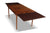 DANISH MODERN DRAW LEAF DINING TABLE IN ROSEWOOD