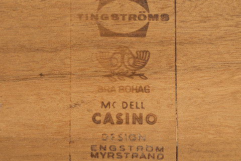 "CASINO" MODEL HALLWAY BENCH BY SVEN ENGSTROM