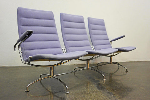 FRITZ HANSEN LUFTHAVNSSTOLEN THREE SEAT SOFA