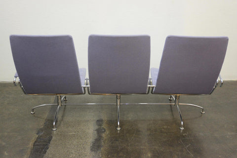 FRITZ HANSEN LUFTHAVNSSTOLEN THREE SEAT SOFA