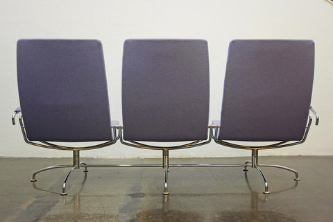 FRITZ HANSEN LUFTHAVNSSTOLEN THREE SEAT SOFA