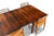 HIGHLY FIGURED FINN JUHL ROSEWOOD DINING TABLE BY FRANCE + SØN