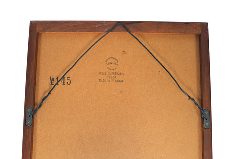 AKSEL KJERSGAARD MID CENTURY TEAK WALL MIRROR