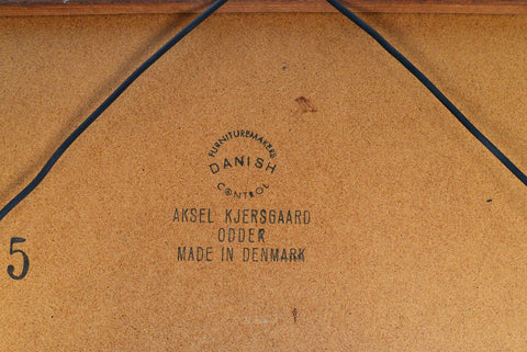 AKSEL KJERSGAARD MID CENTURY TEAK WALL MIRROR